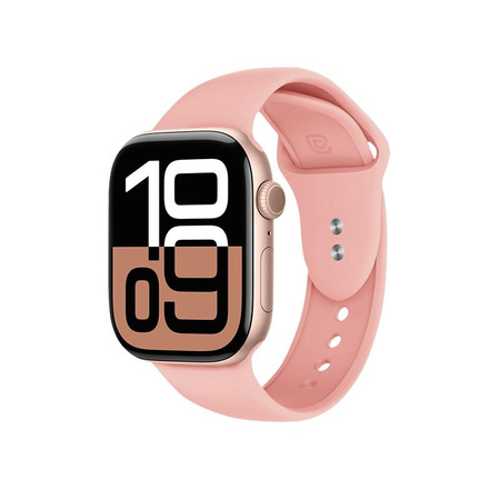 Crong Liquid - Řemínek pro Apple Watch 38/40/41/42 mm (lososový)