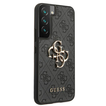 Guess 4G Big Metal Logo - Etui Samsung Galaxy S22 (szary)