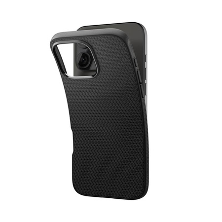 Spigen Liquid Air - Hülle für iPhone 16 Pro Max (Mattschwarz)