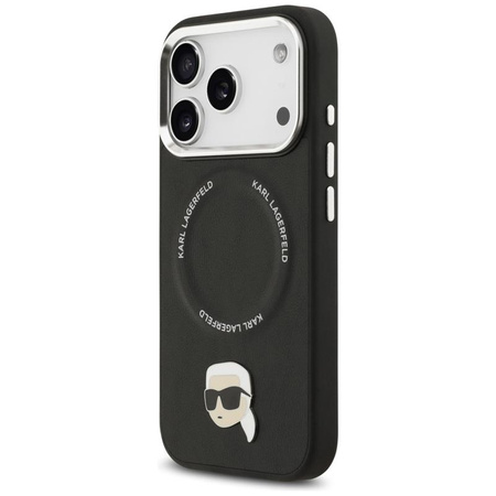 Karl Lagerfeld Karl Pin MagSafe - Case for iPhone 17 Pro Max (black)