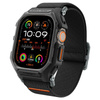 Spigen Lite Fit "Pro" - tok szíjjal Apple Watch Ultra 1/2 49 mm-es órához (matt fekete)