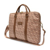 Guess GCube Stripes Computer Bag - brašna na 16" notebook (hnědá)