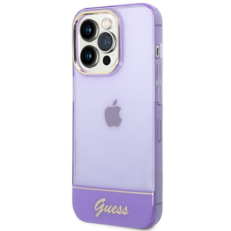 Guess Translucent - iPhone 14 Pro Case (purple)