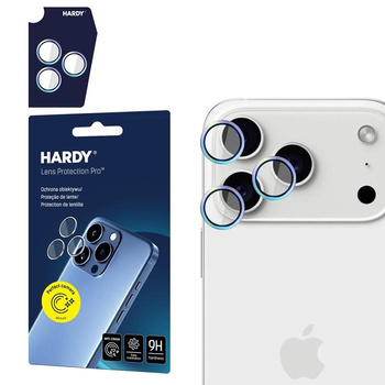 SZKŁO HARTOWANE 3MK NA APARAT DO IPHONE 17 PRO | PRO MAX OCHRONNE OBIEKTYW