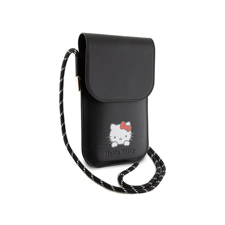 Hello Kitty Leather Daydreaming Cord - Phone Bag (black)