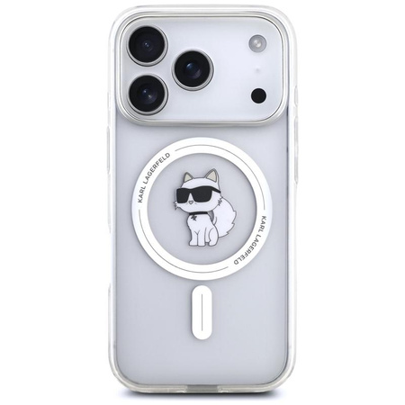 Karl Lagerfeld IML Choupette MagSafe - Case for iPhone 17 Pro (transparent)