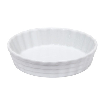 Küchenprofi Burgund – Mini-Porzellanbräter / runde Auflaufform, Durchmesser 13 cm