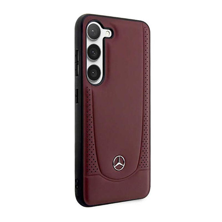 Mercedes Leather Urban Line - Etui Samsung Galaxy S23+ (rouge)