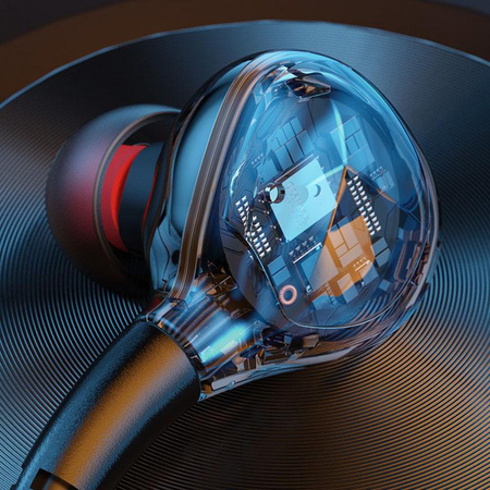 WEKOME YC06 Blackin Series - drátová sluchátka HiFi jack 3,5 mm (bílá)