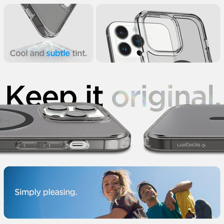 Spigen Ultra Hybrid MagSafe - pouzdro pro iPhone 14 Pro (Frost Black)