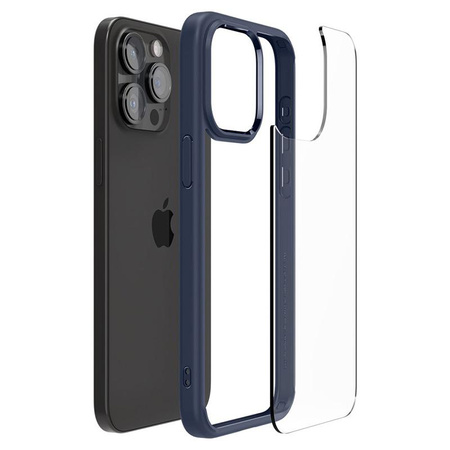 Spigen Ultra Hybrid - pouzdro pro iPhone 15 Pro (námořnická modrá)