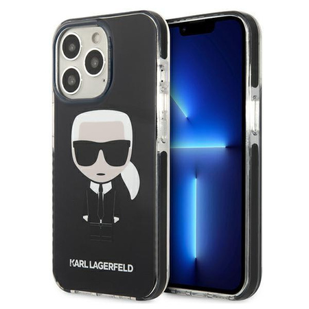 Karl Lagerfeld Fullbody Ikonik - iPhone 13 Pro Case Black)