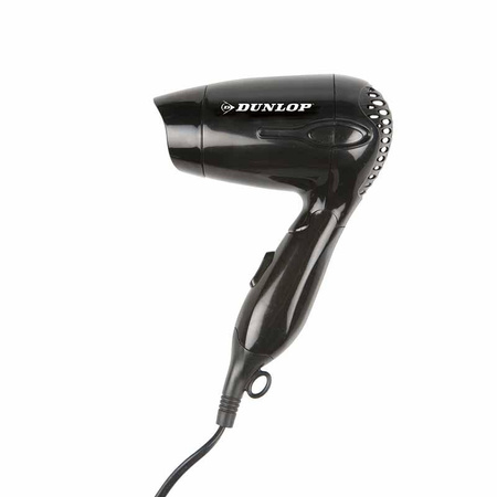 Dunlop - Sèche-cheveux touristique (noir)