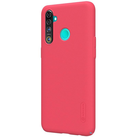 Nillkin Super Frosted Shield - Realme 5 Pro / Realme Q Case (Bright Red)