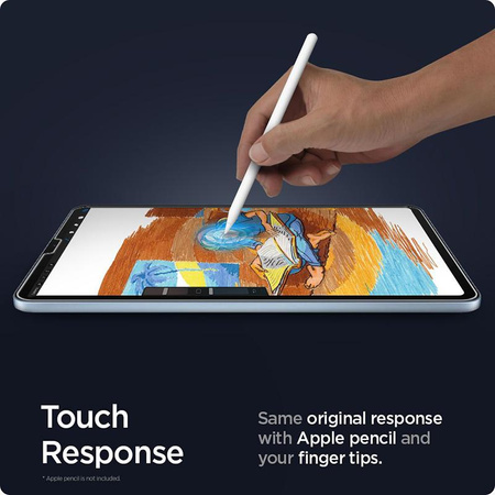 Spigen GLAS.TR EZ FIT - Edzett üveg Apple iPad Pro 11" / iPad Air 10.9" (5.-4. gener.) (átlátszó)