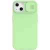 Nillkin CamShield Silky Magnetic - Pouzdro na Apple iPhone 13 s krytem fotoaparátu (Mátově zelené)