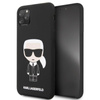 Karl Lagerfeld Fullbody Silicone Iconic - iPhone 11 Pro Max Case (Black)