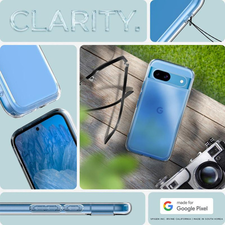 Spigen Ultra Hybrid - tok Google Pixel 8A (átlátszó)