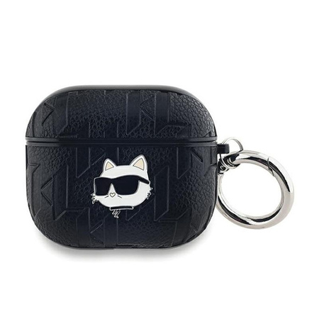 Karl Lagerfeld Monogram Choupette Head - Etui AirPods 3 (czarny)