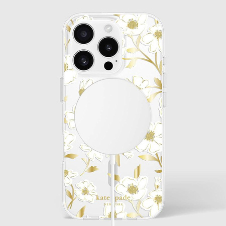 Kate Spade New York Protective Gems MagSafe - iPhone 16 Pro tok (Sunshine Floral)
