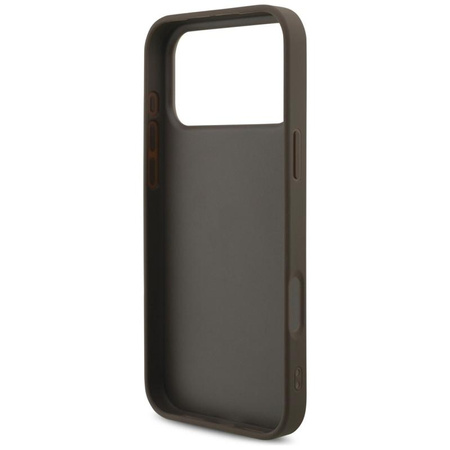 ETUI DO IPHONE 17 PRO MAX GUESS BRĄZOWE ELEGANCKIE MODNE CASE PLECKI