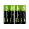 Green Cell - 4x AA HR6 2000mAh piles rechargeables