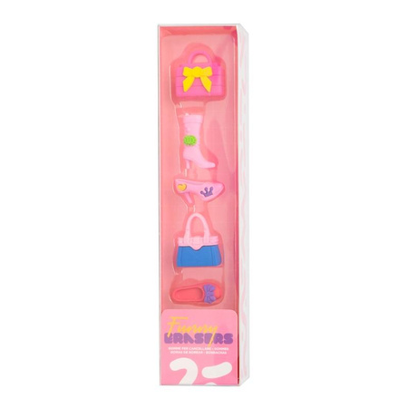 Shoes and Handbags eraser set (5 pcs.)