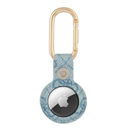 Guess 4G Vintage Script - AirTag Case (blue)