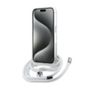 Karl Lagerfeld Crossbody IML Karl Head MagSafe - pouzdro pro iPhone 15 Pro (průhledné)