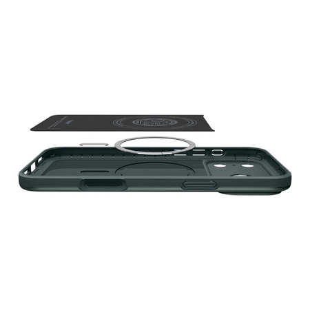 ETUI DO IPHONE 17 PRO MAX do MAGSAFE SPIGEN FIT ORYGINALNE ZIELONE CASE