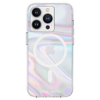 Case-Mate Seifenblase MagSafe - iPhone 14 Pro Tasche (irisierend)