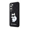 Karl Lagerfeld NFT Saffiano Monogram Choupette - pouzdro pro Samsung Galaxy S23 (černé)