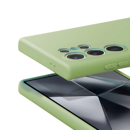 Crong Color Hülle - Samsung Galaxy S24 Ultra Gehäuse (grün)
