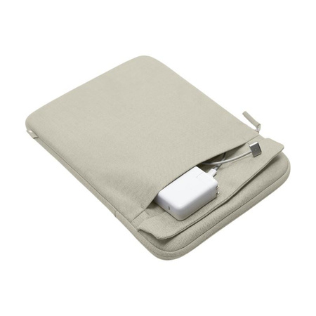Incase Crosstown Sleeve s Woolenexem - kapesní obal na MacBook Pro 14" (M4/M3/M2/M1/2024-2021) (Limestone)