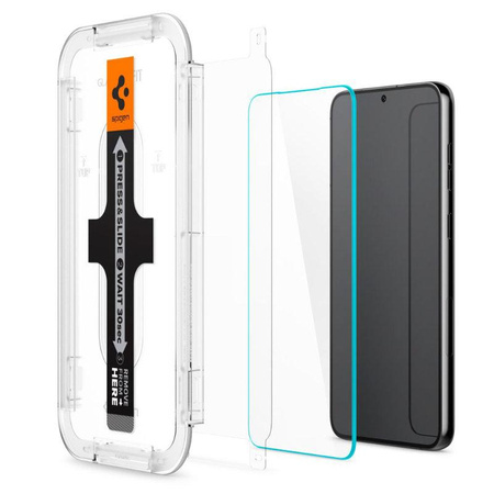 Spigen Glas.TR EZ Fit 2-Pack - Verre trempé 2 pièces. pour Samsung Galaxy S23