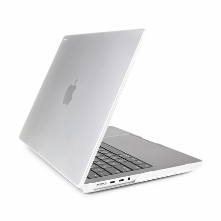 Moshi iGlaze Hardshell Case - pouzdro pro MacBook Pro 14" (2021) (Stealth Clear)