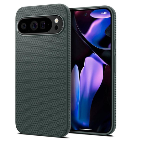 Spigen Liquid Air - Étui pour Google Pixel 9 Pro XL (Abyss Green)