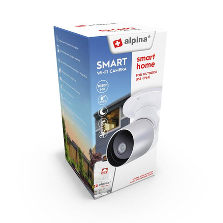 Alpina - Smart Wi-Fi FullHD outdoor PTZ IP camera