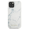 Guess Marble - iPhone 13 mini Tasche (weiß)
