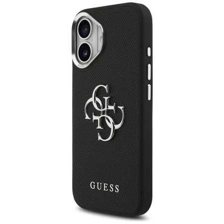 Guess Grained Big 4G Classic Logo - Hülle iPhone 17 (schwarz)