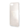 Guess Solid Glitter Triangle - Coque iPhone 8 / 7 (Or)
