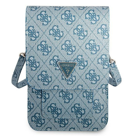 Guess Wallet 4G Triangle Logo Phone Bag – Torba na smartfona i akcesoria (Blue)