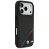 Etui do iPhone 17 Pro do MagSafe BMW M Oryginalny Czarny Skórzany Case