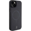 Mercedes Smooth Leather MagSafe - iPhone 15 Case (black)