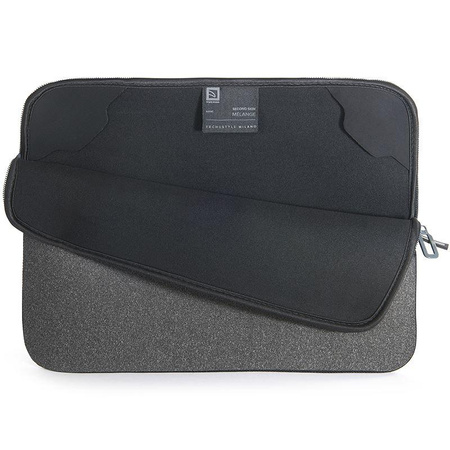 Tucano Melange Second Skin - MacBook Pro 15" / Ultrabook 13" / Notebook 14" Hülle (schwarz)