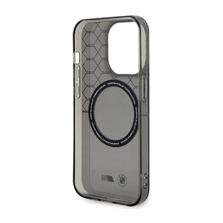 BMW Pattern MagSafe - iPhone 14 Pro Case (Gray)