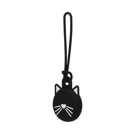Kate Spade New York Holder - Protective pendant case for Apple AirTag (Black Cat)