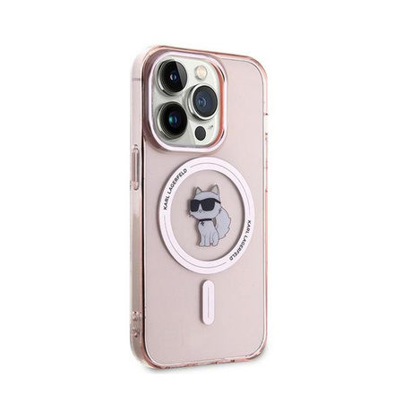 Karl Lagerfeld IML Choupette MagSafe - iPhone 14 Pro Max Case (pink)