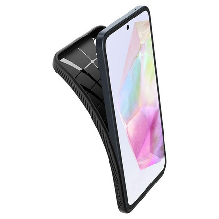 Spigen Liquid Air - Etui pour Samsung Galaxy A35 5G (Noir mat)
