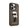 Karl Lagerfeld IML NFT Ikonik - Hülle für iPhone 14 Pro (Schwarz)